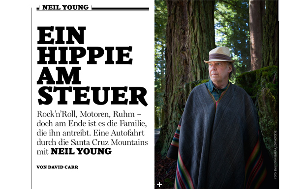 Unsere Titelstory: Autofahren mit Neil Young. Ein (Hippie-) Traum!