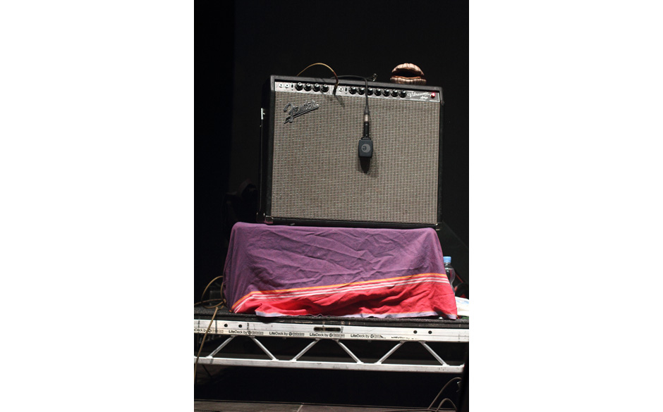 Das Mikro nahm jede klangliche Kleinigkeit auf.