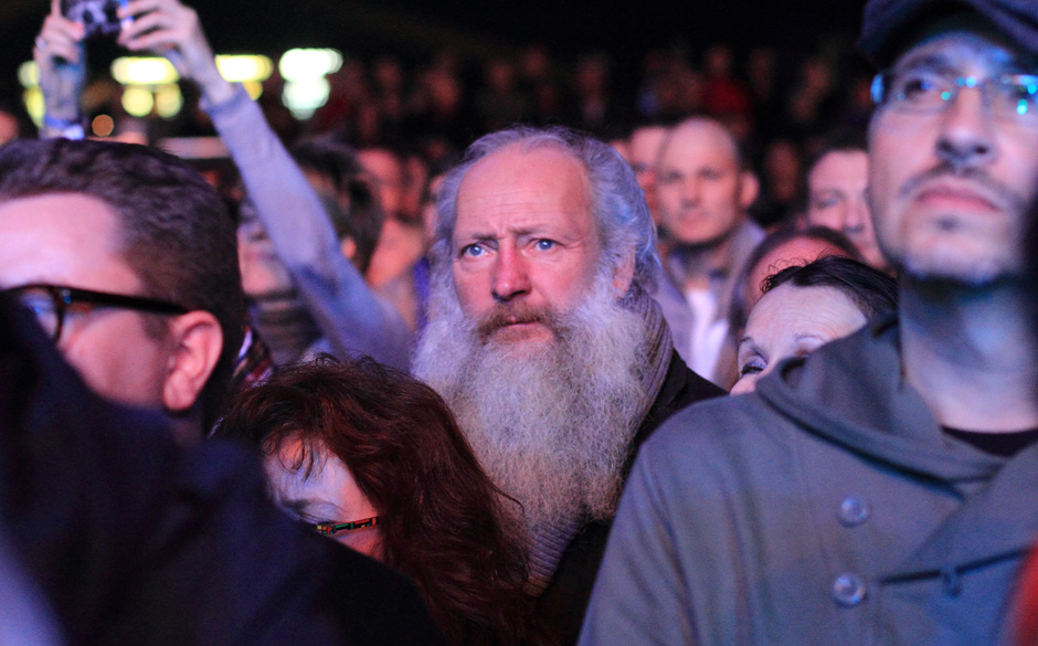 Bei Kettcar traf man im Publikum auch auf Musikkenner der alten Schule.