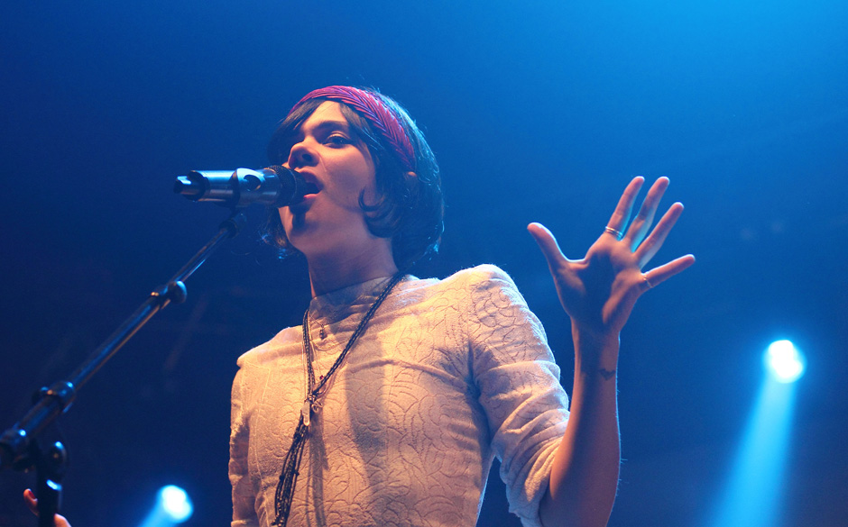 Das Haarband hielt aber nicht sehr lange.