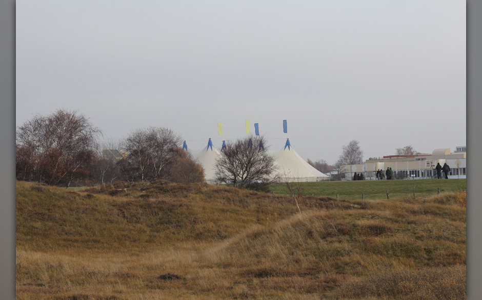 So sah das aus einiger Distanz aus.