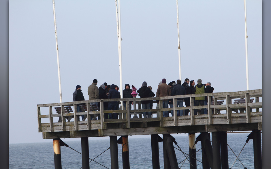 Nach kurzer Zeit sah der Steg dann leider überfüllt. Wir hatten ihn am nachmittag noch für uns.