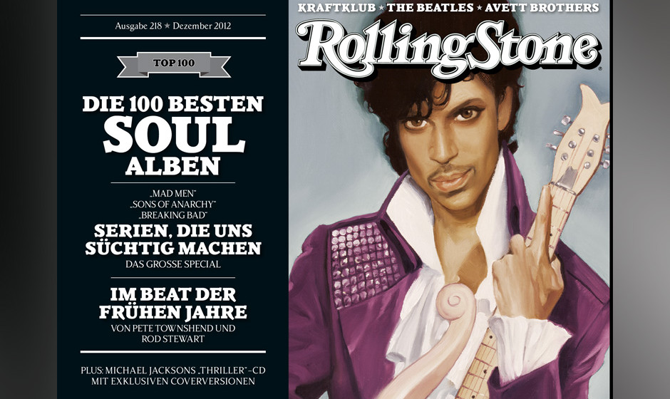 Diesmal gibt es gleich vier Cover. Hier ist Prince zu sehen.