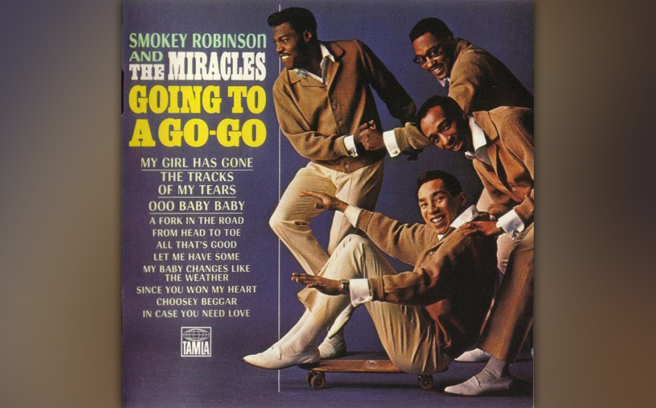 35. Smokey Robinson & The Miracles  - "Going To A Go-Go"
(Tamla-Motown, 1965)
Mitte der 60er-Jahre hörte man Soul noch au...