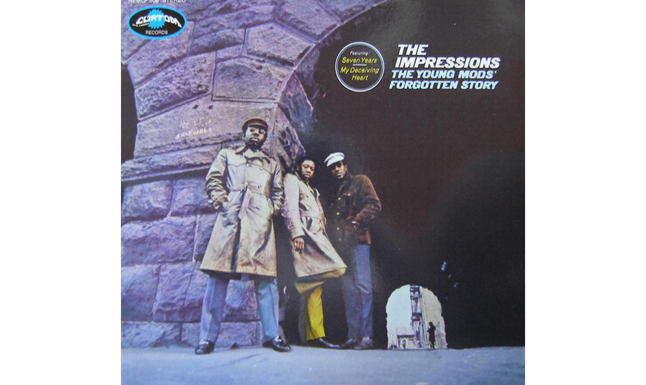 25. The Impressions - 'The Young Mods’ Forgotten Story'
(Curtom, 1969)
Curtis Mayfield und seine Band auf der Höhe ihres K