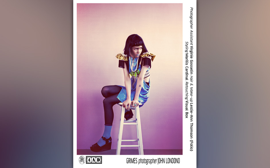 Der Jahresrückblick: Wie Elektronikelfen den Pop retten. Hier sieht man Grimes.