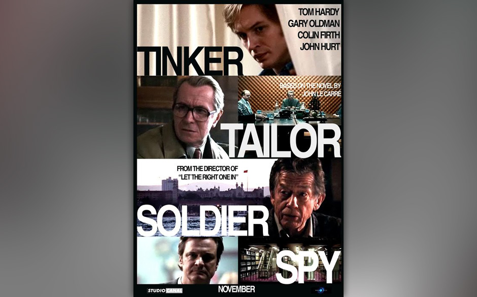Tinker Tailor Soldier Spy (Tomas Alfredson, 2011). "I enjoyed the film's look and feel, the perfectly modulated performanc...