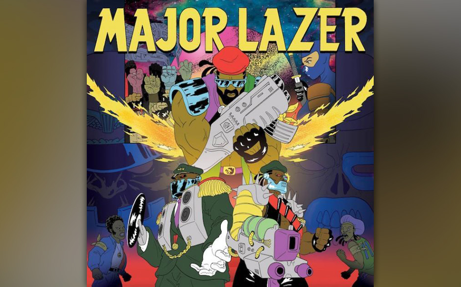 Major Lazer "Free The Universe". Diplos' zweites Album voller Dancehallbomben und Riesengästeliste u.a. mit Bruno Mars, P...