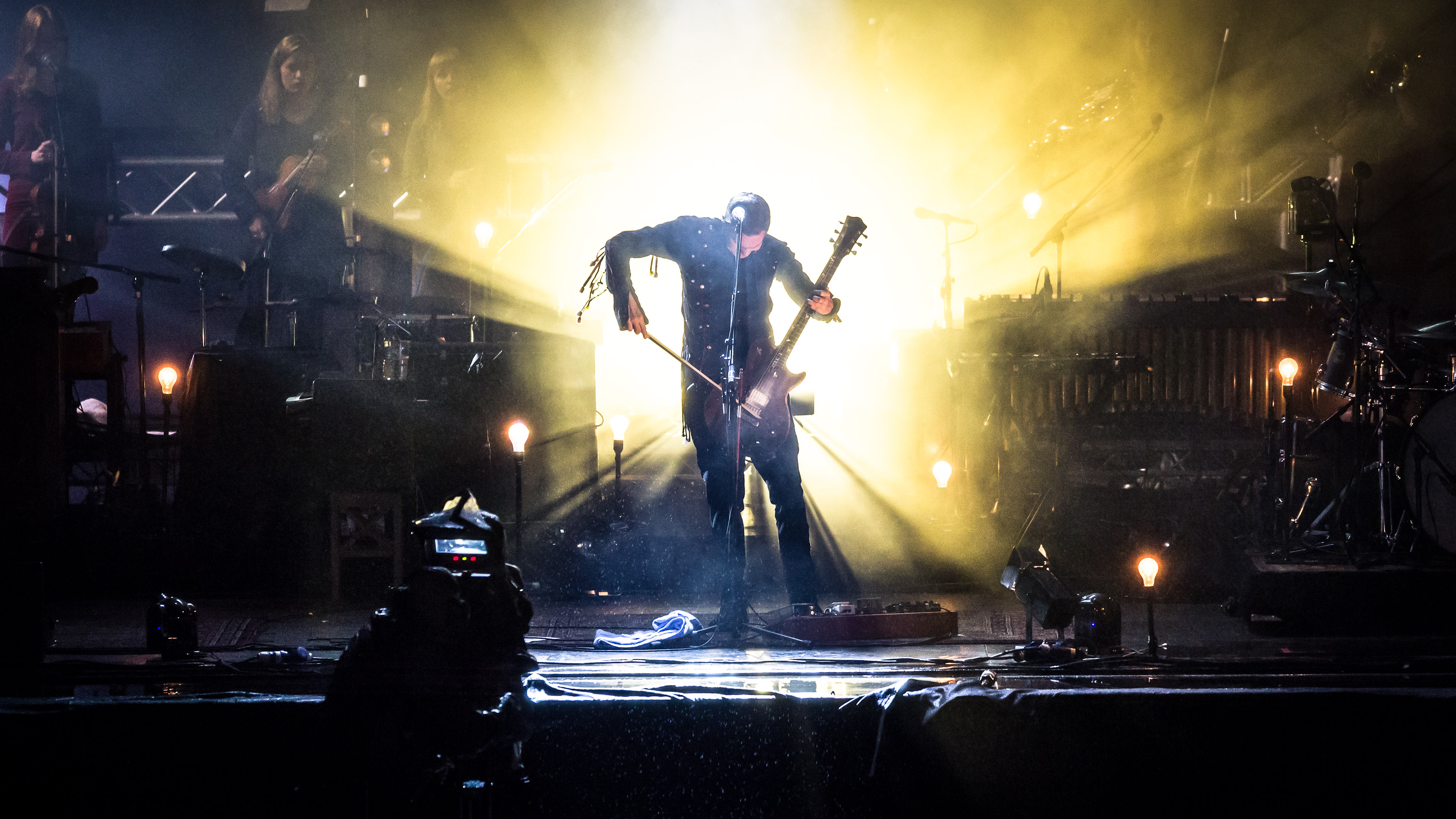 Eben noch auf der Berlin-Festival-Showbühne...
