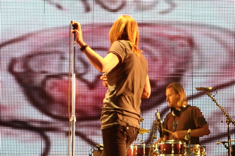 ...und tut sich mit dem Kontakt zum Publikum manchmal etwas schwer.