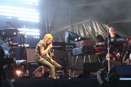 Völlig unnötige Bescheidenheit: Beth Gibbons entschuldigte sich am Ende ihres Auftritts für ihre subjektiv empfundene n...