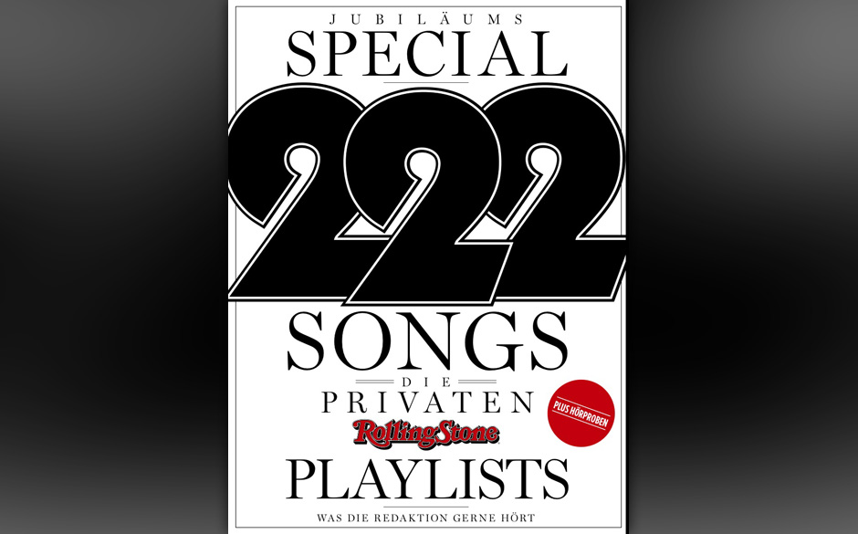 Als Sonderbeilage erhältlich: Jubiläumsbuch mit den '222 Lieblingssongs der Redaktion'.