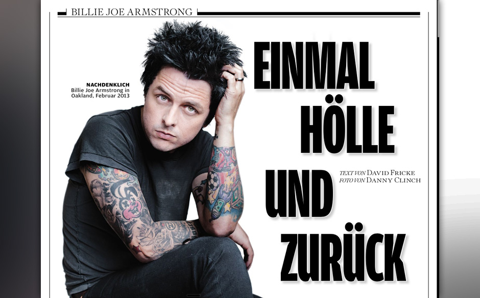 Billy Joe Armstrong spricht über seine Suchtprobleme.