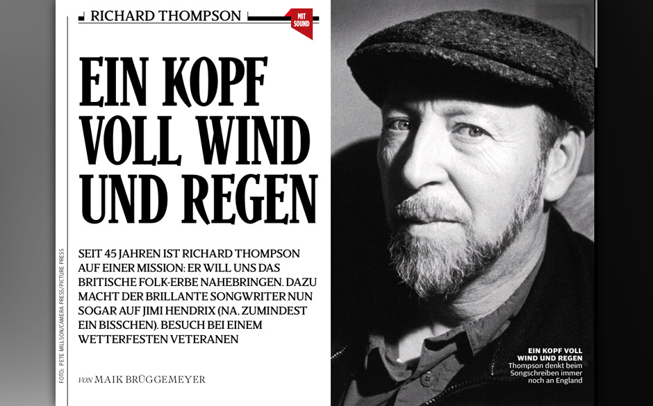 Richard Thompson tritt für den englischen Folk ein.