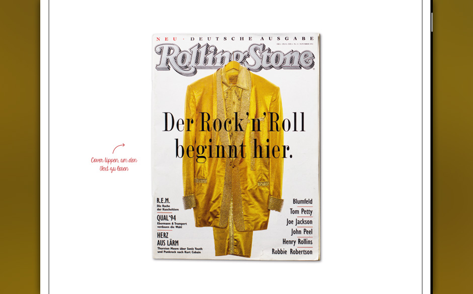 Der Rock 'n' Roll beginnt hier: 222 Ausgaben ROLLING STONE.