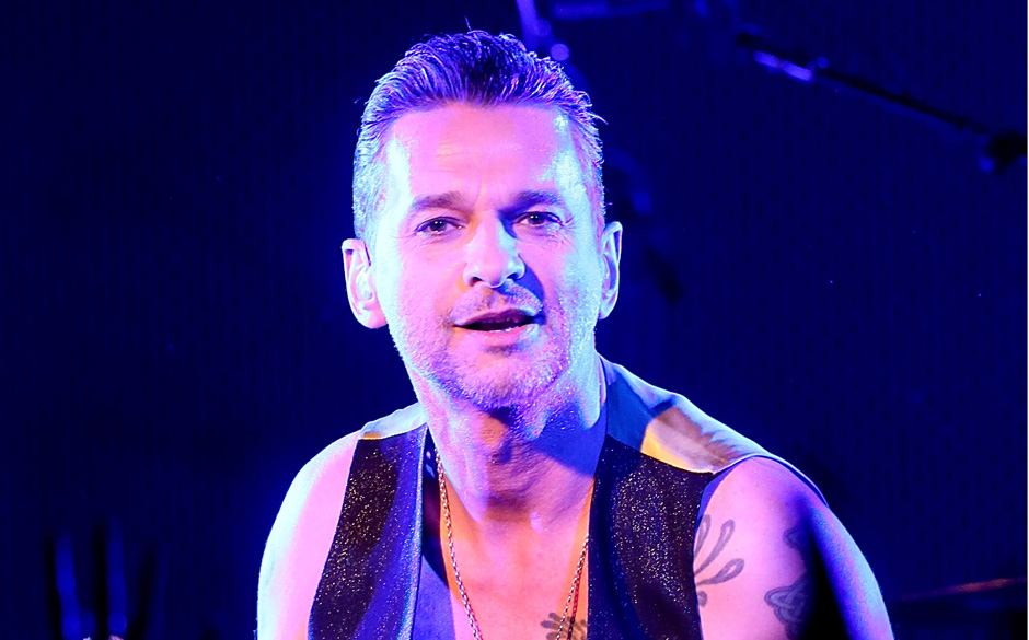 AUSTIN, TX - MARCH 15:  Dave Gahan performs in concert with Depeche Mode at Brazos Hall during the South By Southwest Musi...