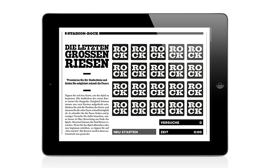 Game: Rock-Dinosaurier-Memory