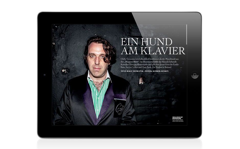Ein Hund am Klavier: Chilly Gonzales