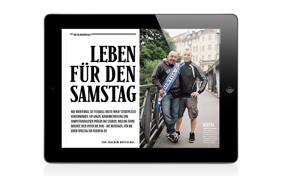 Leben für den Samstag: Die große Fussball-Reportage