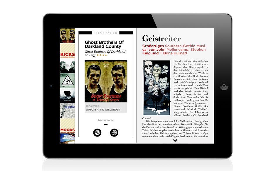 Und natürlich zahlreiche Reviews