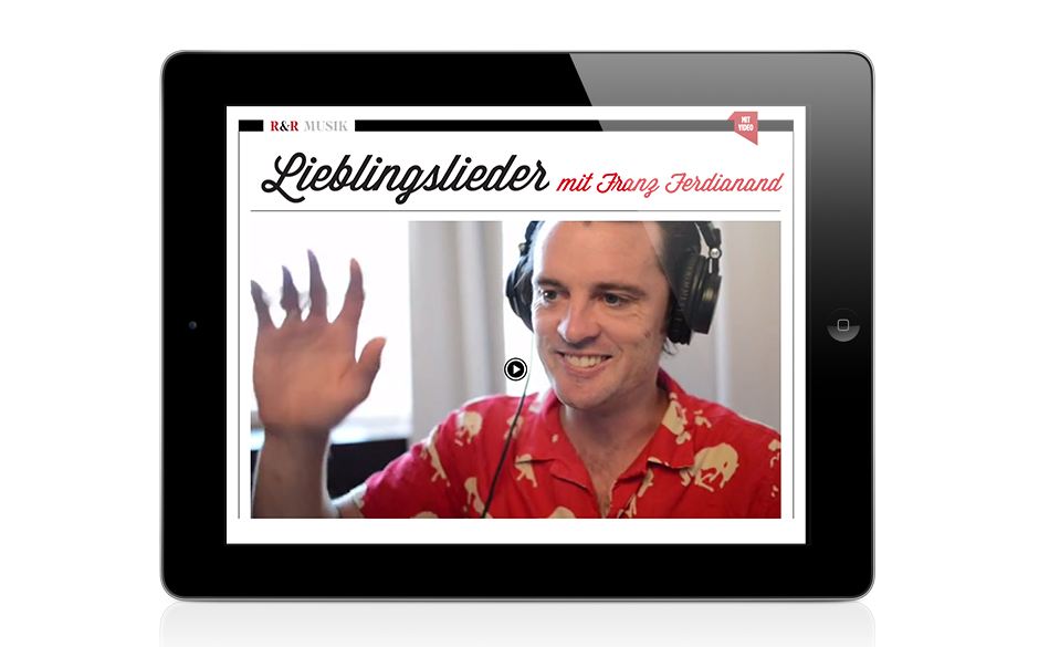 Nick McCarthy von Franz Ferdinand spricht bayerisch