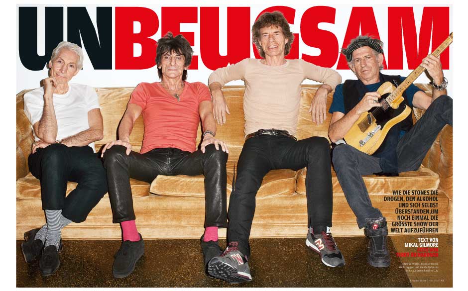 Das einzige aktuelle Interview mit den Rolling Stones.