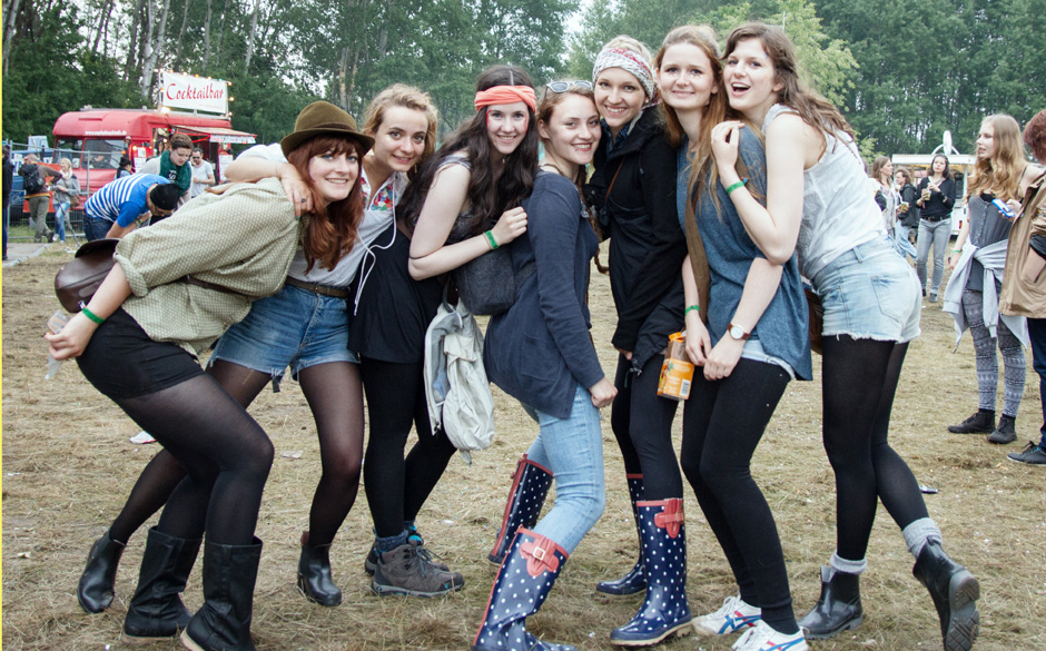 Dann kam die Heiterkeit.