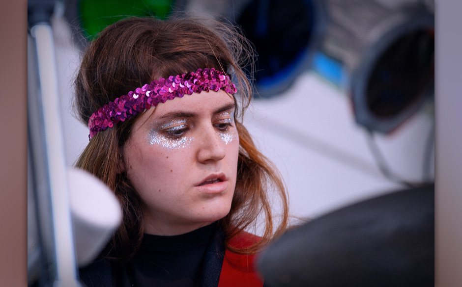 ...mit gut abgestimmtem Sound das Publikum zum Tanzen zu animieren.