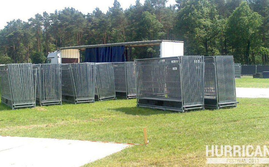 Aufbau beim Hurricane