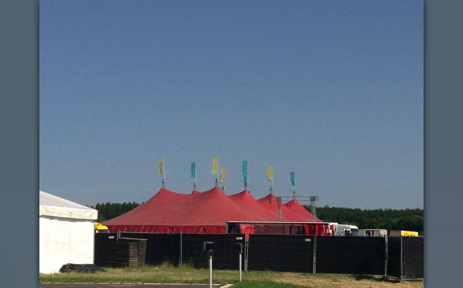 Southside 2013: die Bilder vom Aufbau