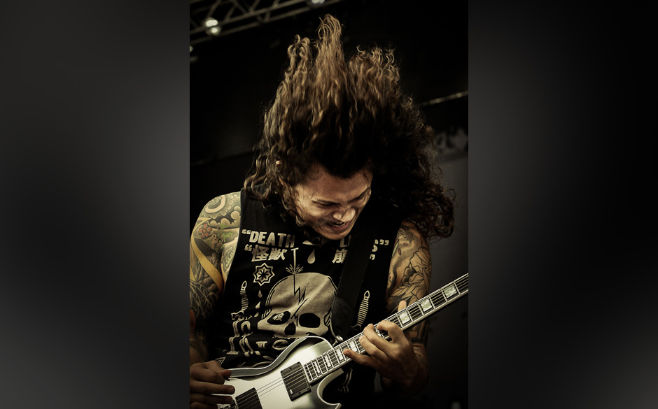 As I Lay Dying beim Nova Rock 2012