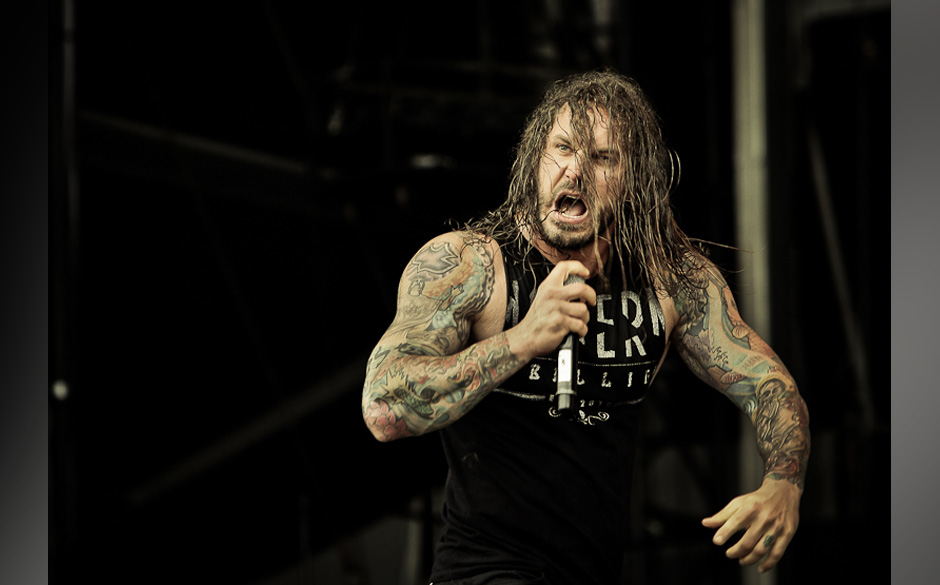As I Lay Dying beim Nova Rock 2012