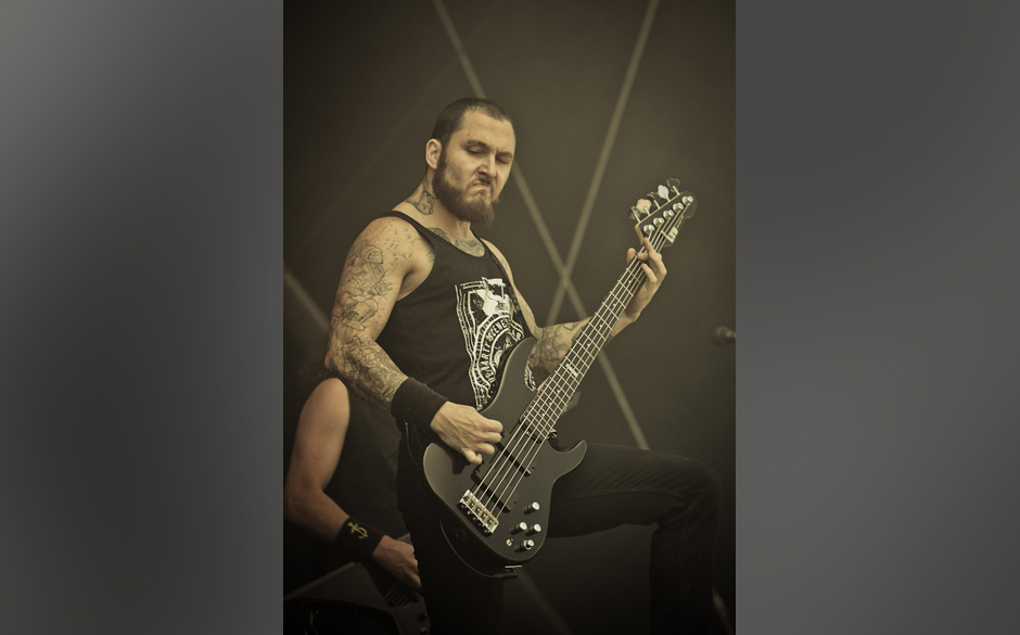 Devil Driver beim Nova Rock 2012