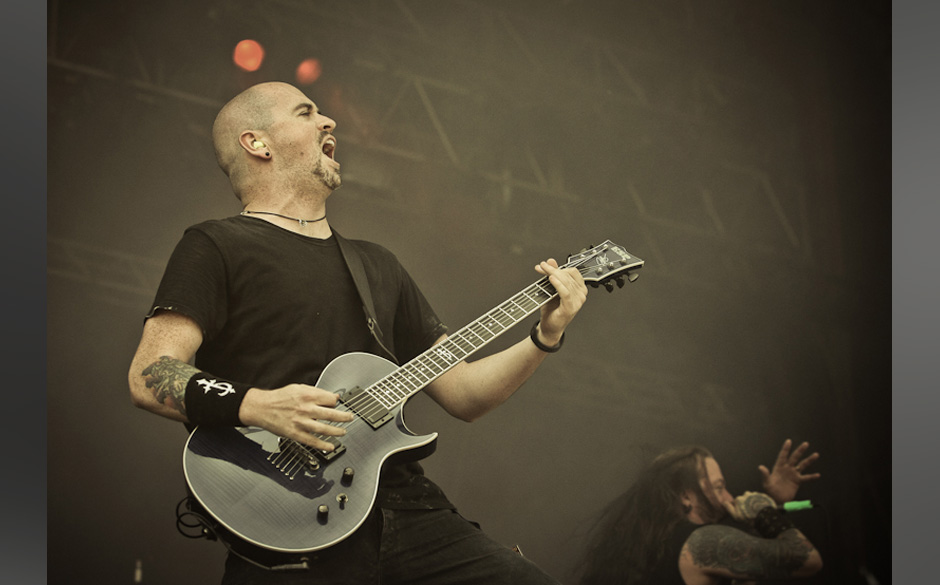 Devil Driver beim Nova Rock 2012