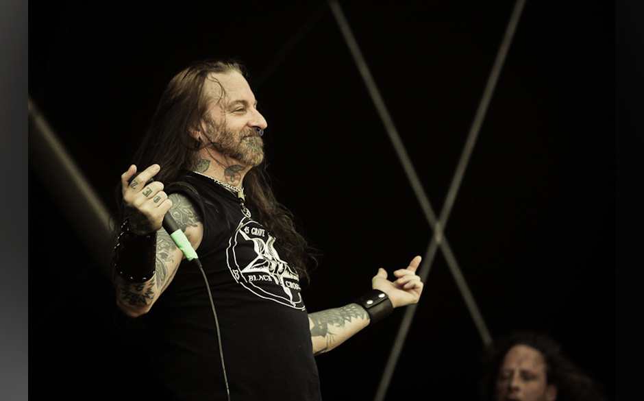 Devil Driver beim Nova Rock 2012