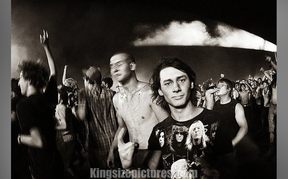 Im Pit beim Nova Rock 2012