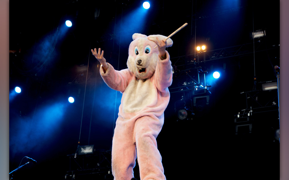 Der Anheizer bei Green Day