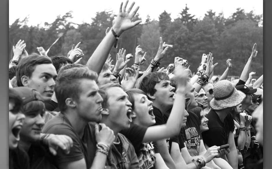 Die Fans von Billy Talent.