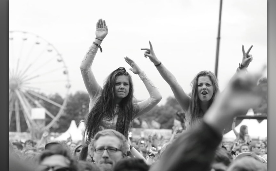 Die Fans am Hurricane-Samstag