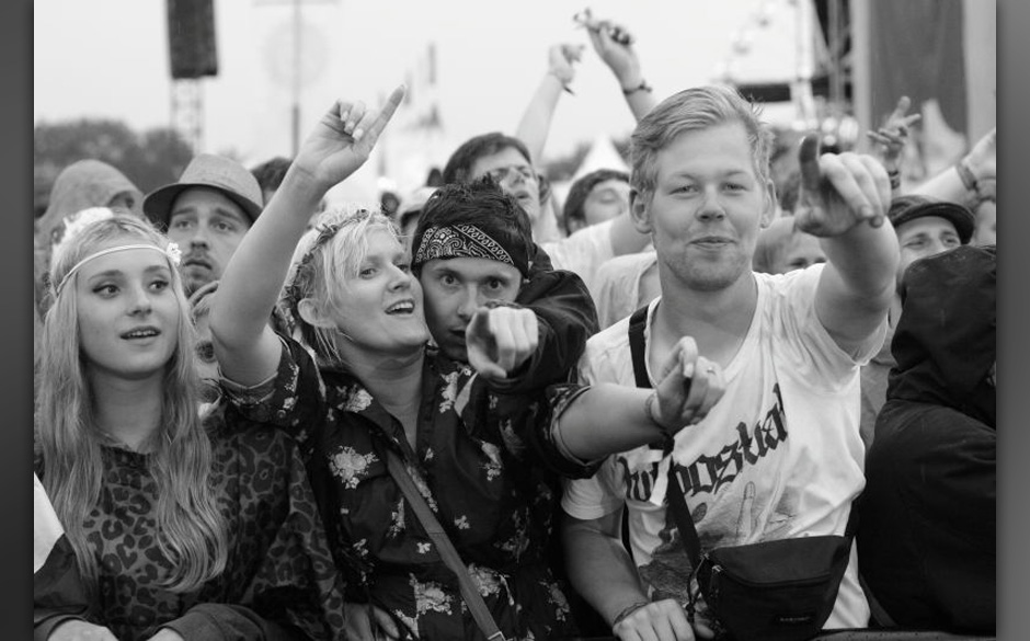 Die Fans am Hurricane-Samstag