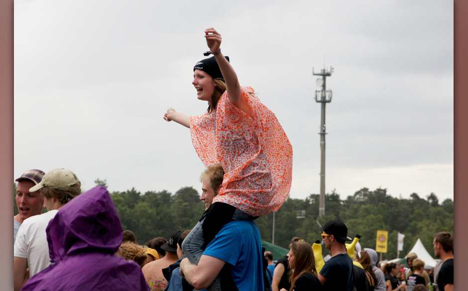 Die Fans am Hurricane-Samstag