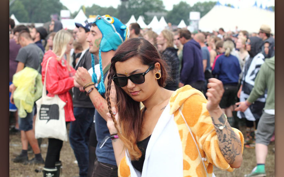 Die Fans am Hurricane-Samstag