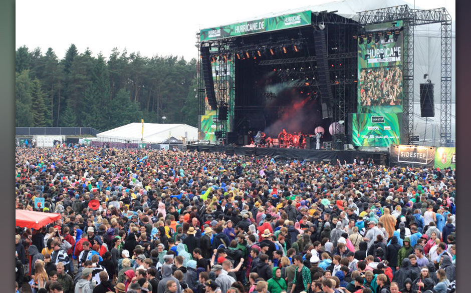 Die Fans am Hurricane-Samstag