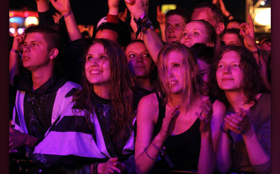 Die Fans am Hurricane-Samstag