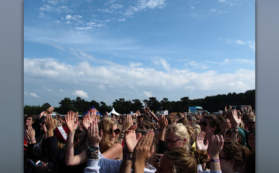 Die Fans am Hurricane-Samstag
