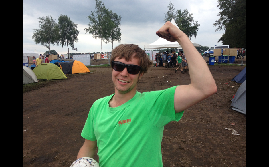 RS fragt: Wer fehlt dir im Line-up? SPOING: Der Epic-Sax-Guy!