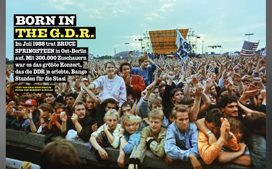 Bruce Springsteen in der DDR