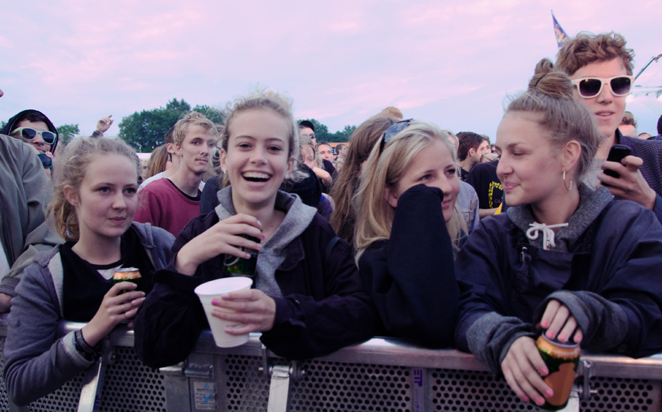 Fans beim Roskilde Festival 2013