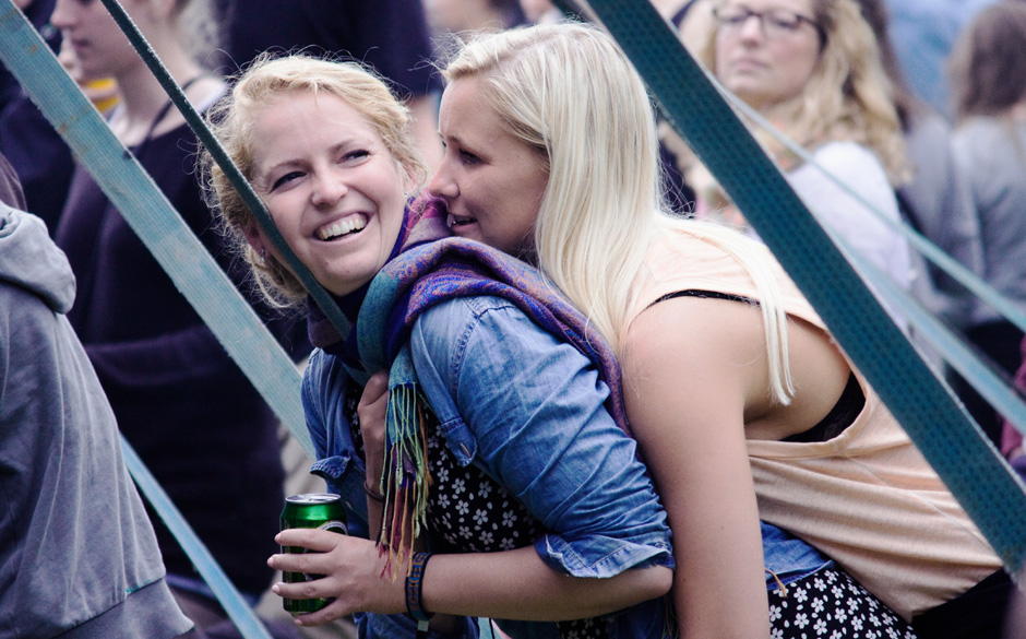 Fans beim Roskilde Festival 2013