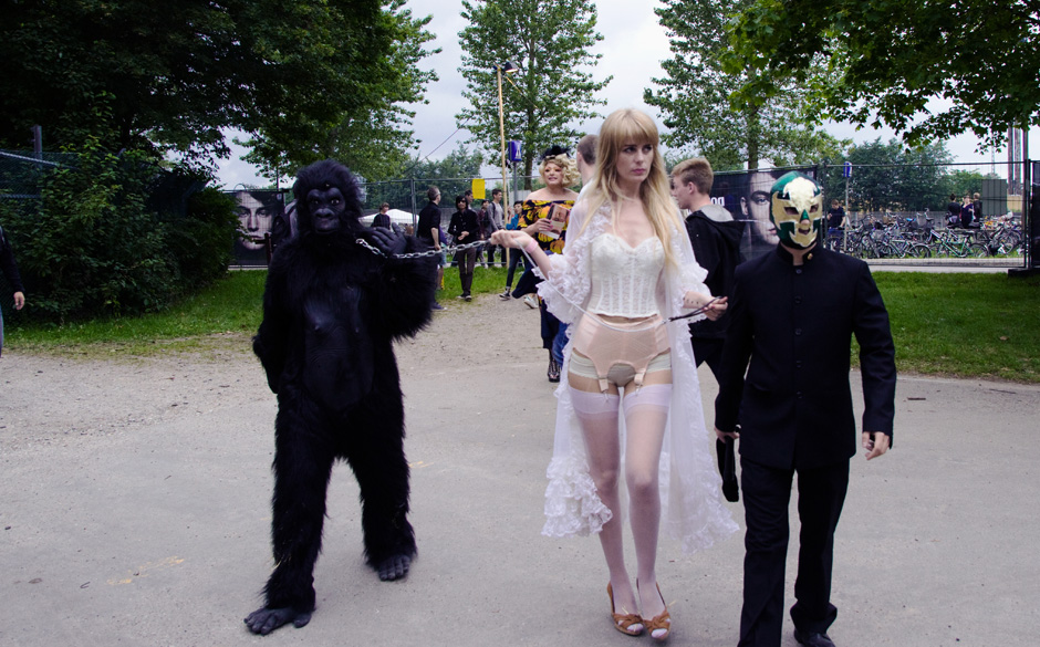 Fans beim Roskilde Festival 2013